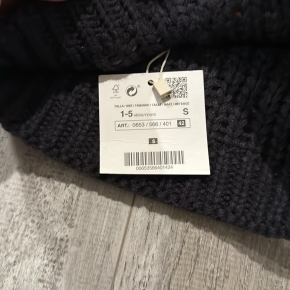 Zara Unisex Jacquard Knit Scarf - Picture 9 of 9